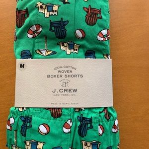 J Crew Printed Boxers size M mens